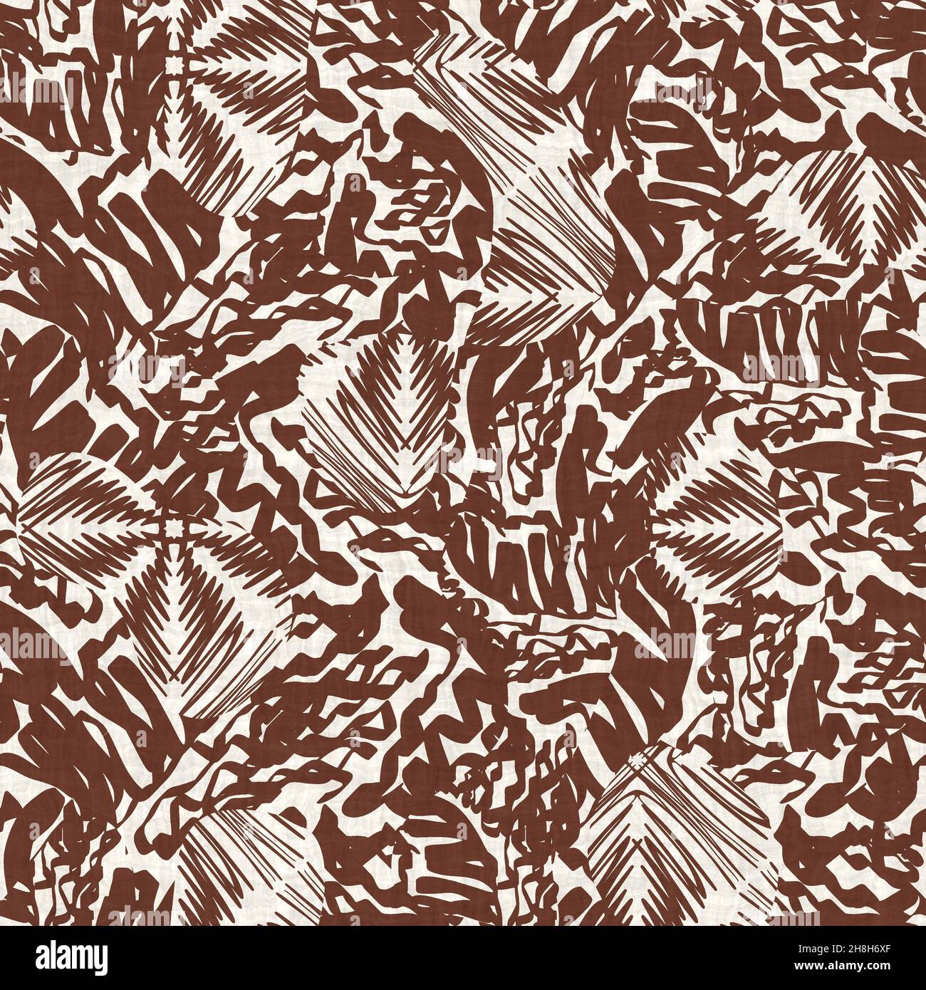 2tone Pattern Seamless two tone hand drawn brushed effect pattern swatch Stock Photo ...