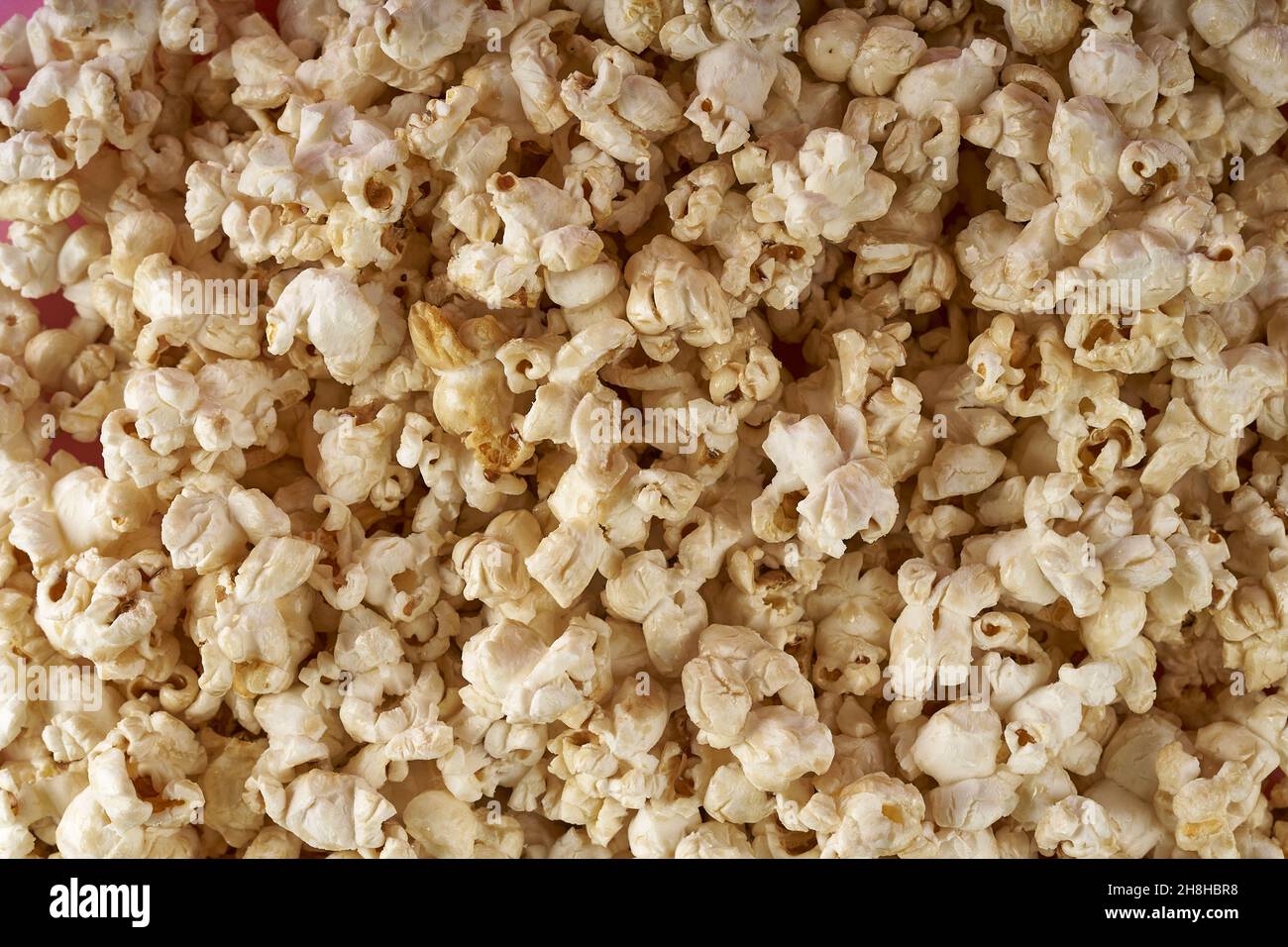 Closeup shot of popcorn texture for wallpaper Stock Photo Alamy