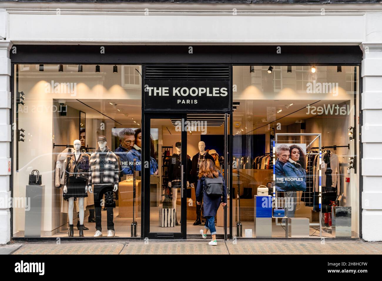 The Kooples Clothing Store, Marylebone High Street, London, UK. Stock Photo