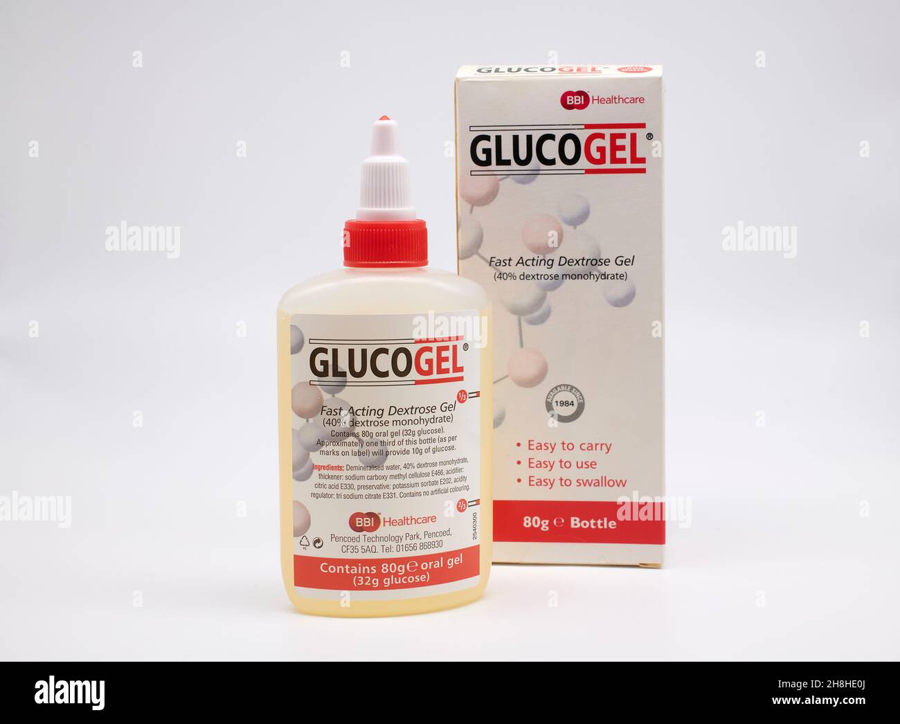 Glucose gel rapidacting glucose Gell for the treatment of hypoglycaemia in diabetics Stock