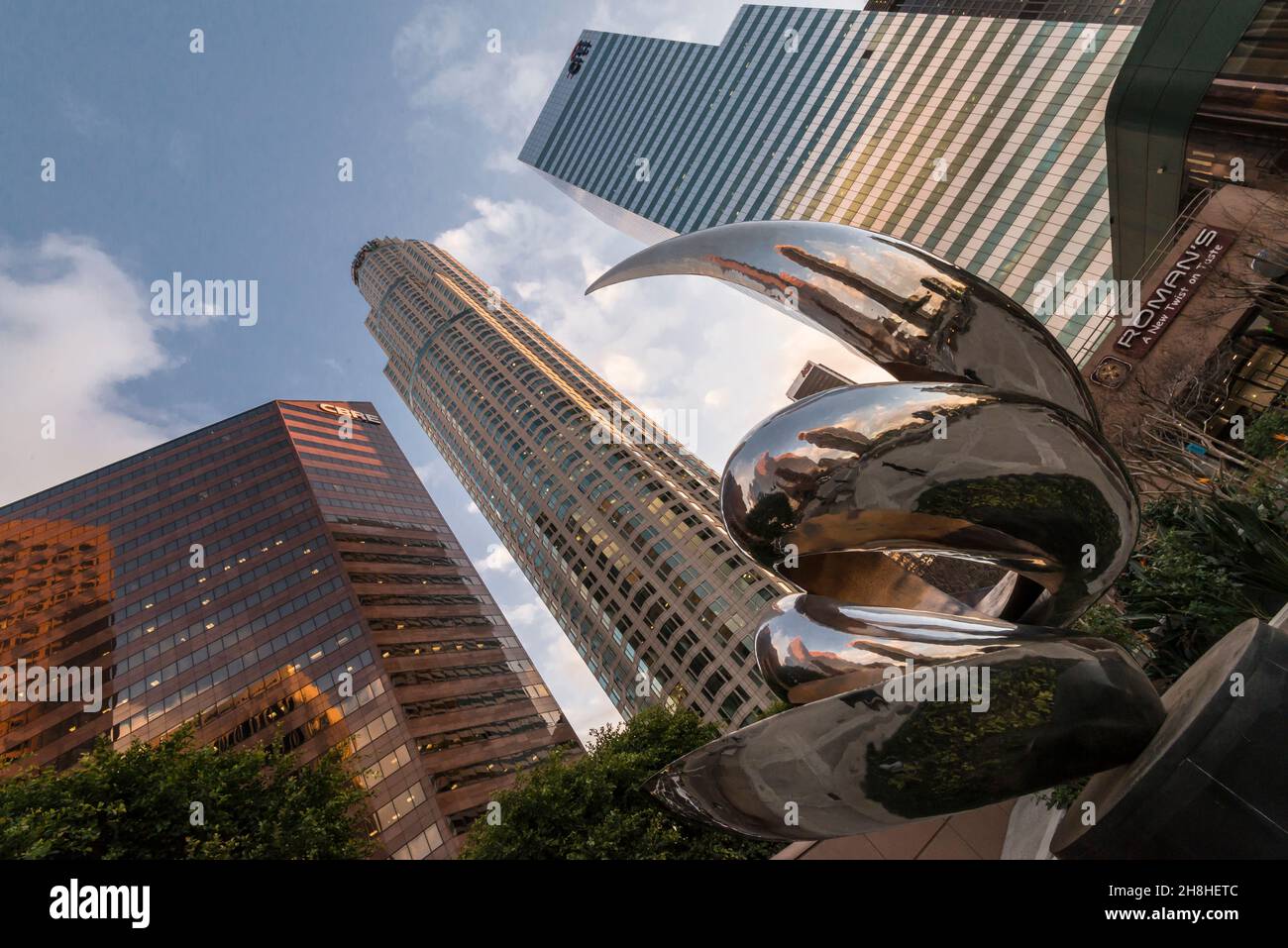 High Rise Building At Downtown Los Angeles U.s.a Stock Photo - Alamy