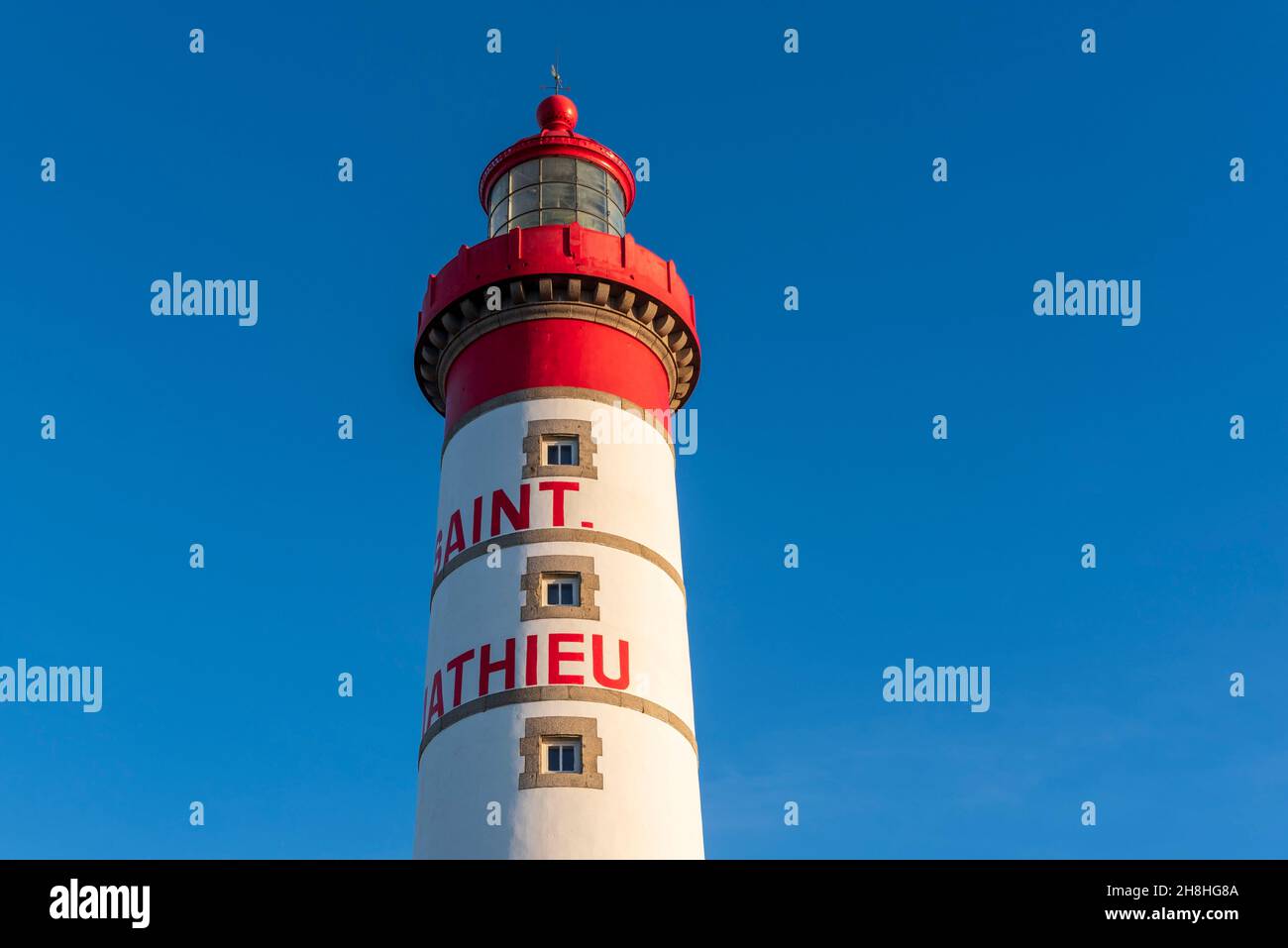 France, Finistere, Plougonvelin, Pointe Saint Mathieu, Saint Mathieu ...