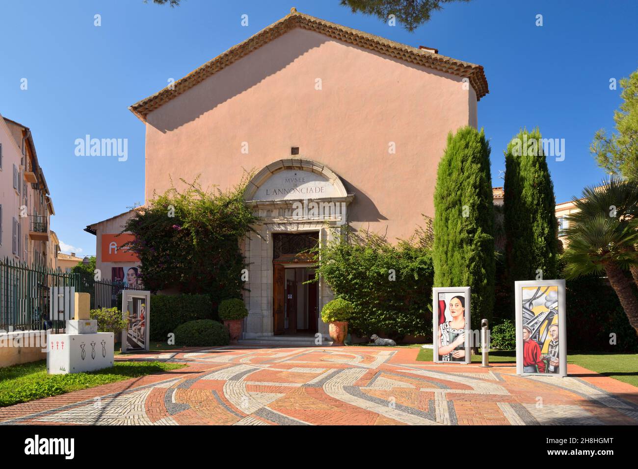 France, Var, Saint-Tropez, The Annonciade Museum housing a collection of paintings from the XIX&#x1d49; and XX&#x1d49; centuries Stock Photo