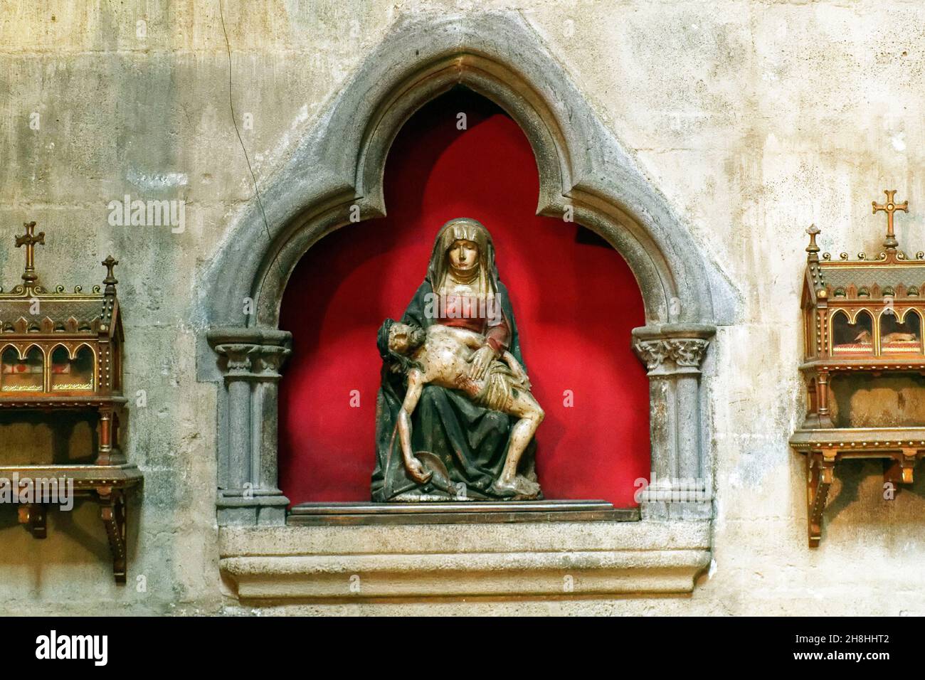 France, Puy de Dome, Clermont Ferrand, 13th century NotreDame de l
