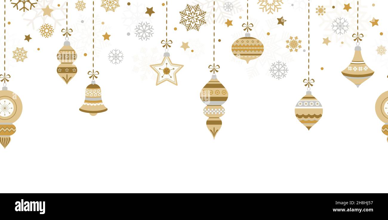 eps vector illustration with different vintage elegant christmas tree