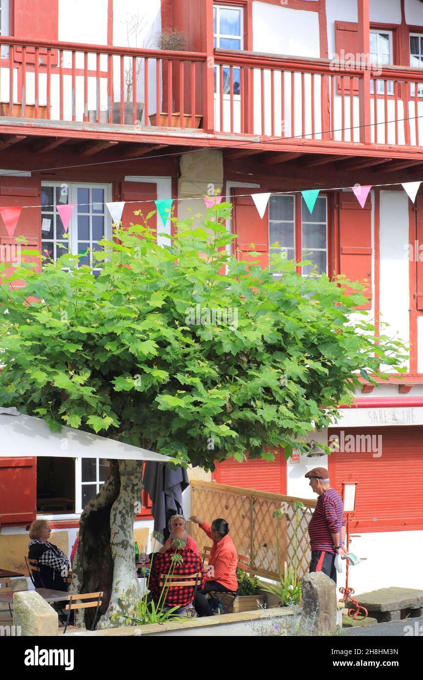 France, Pyrenees Atlantiques, Basque Country, Sare (labeled The most ...
