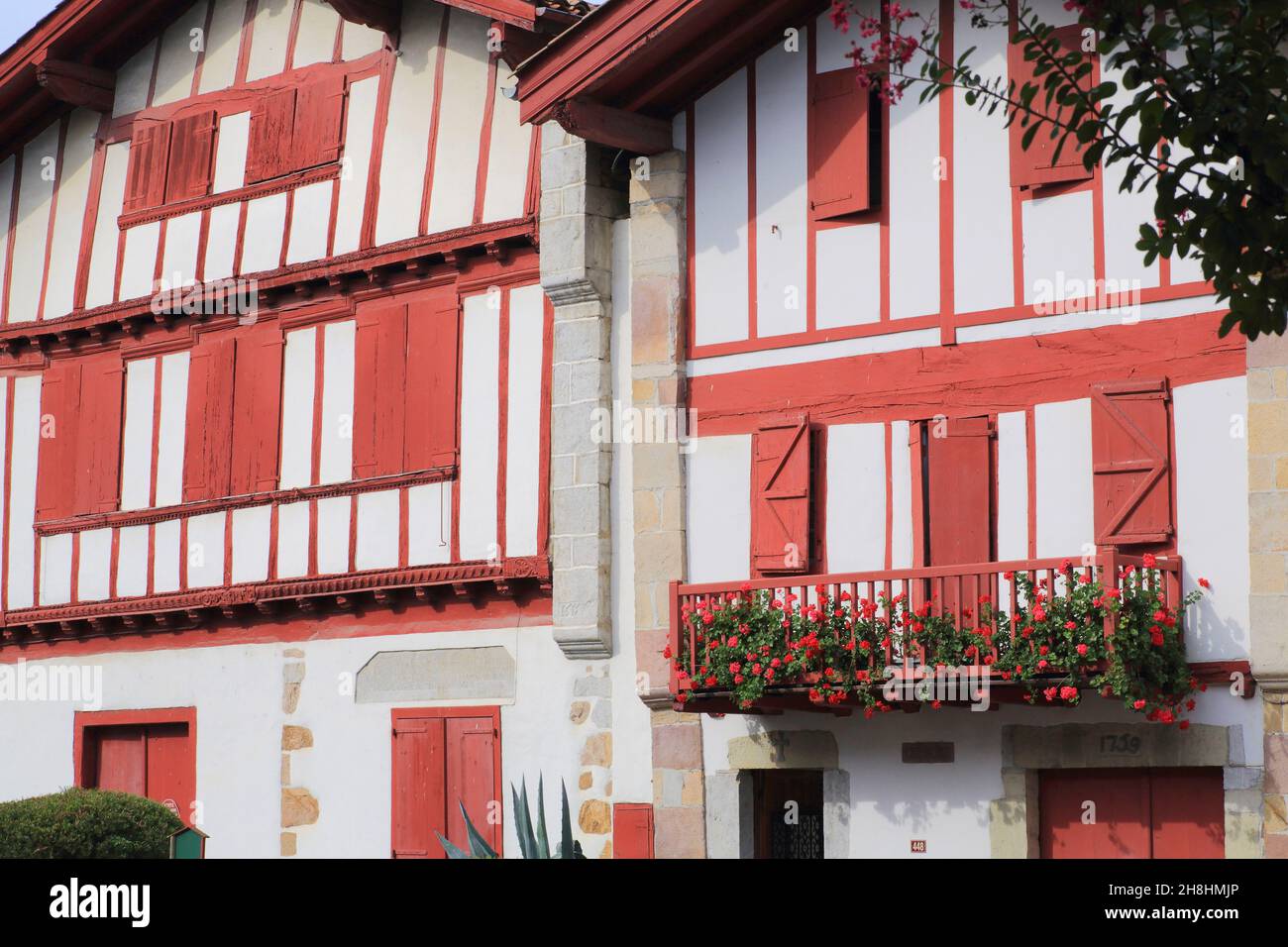 France, Pyrenees Atlantiques, Basque Country, Ainhoa (labeled The most ...