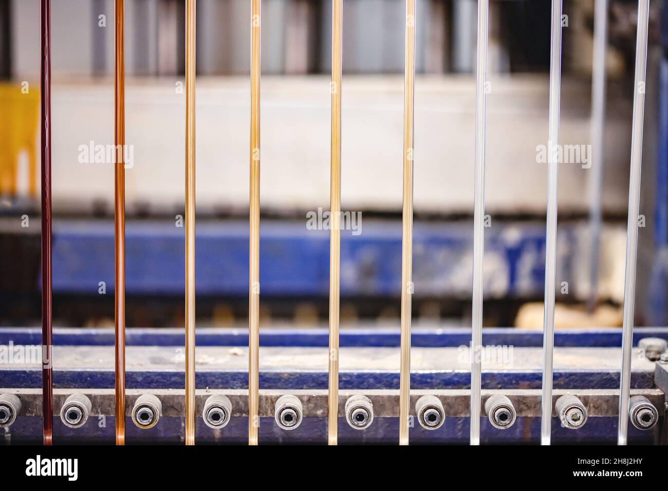 Copper wire is covered with protective layer of varnish, cable