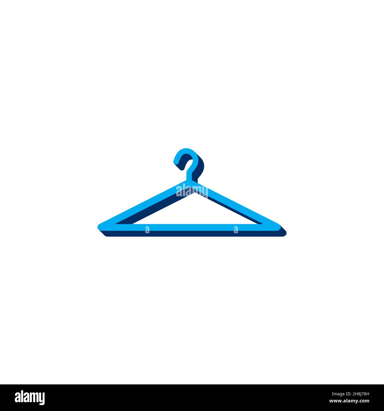 isometric. 3d sign isolated on white background. Stock Vector