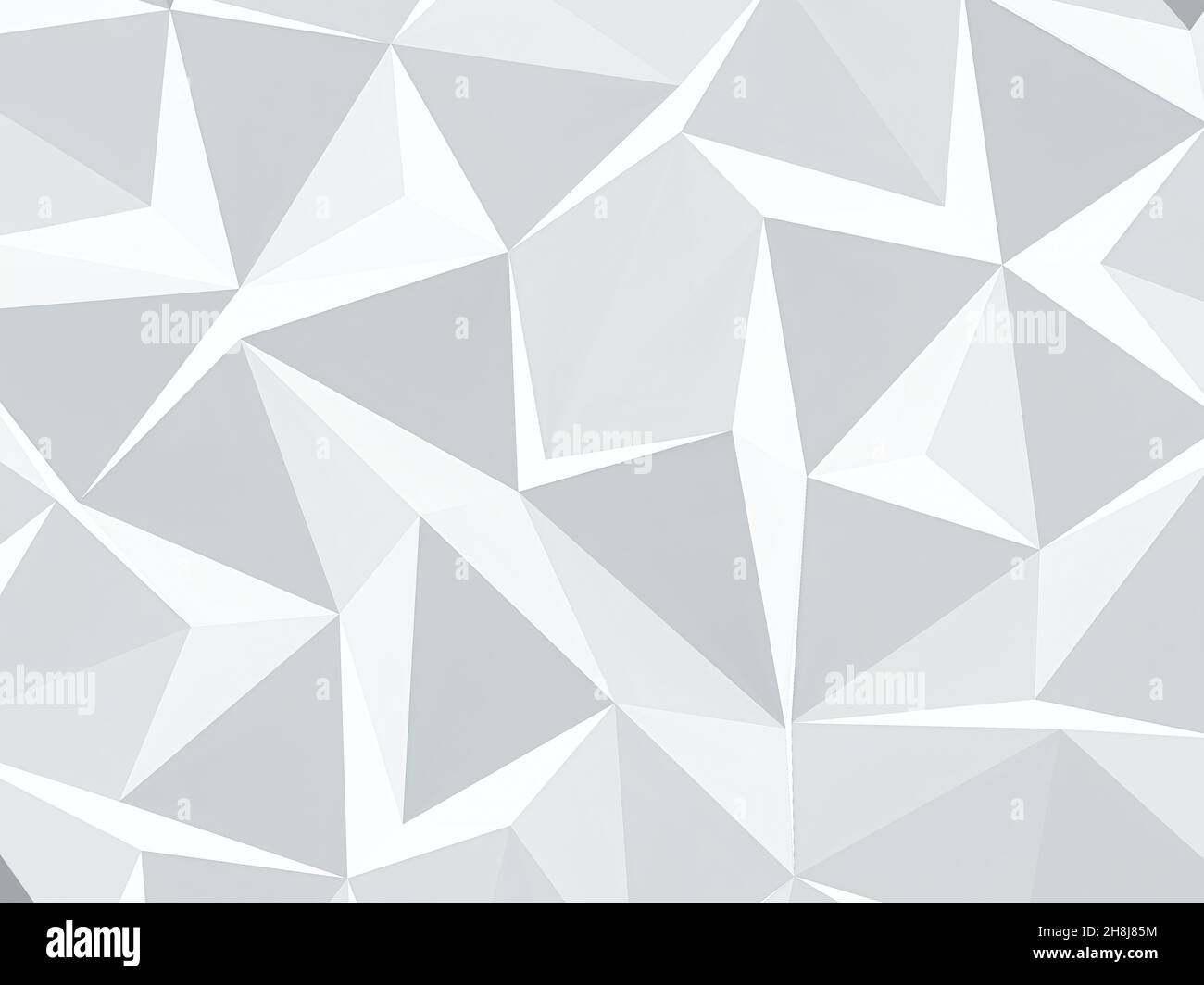 Abstract low poly background geometric shapes - computer generated illustration Stock Photo