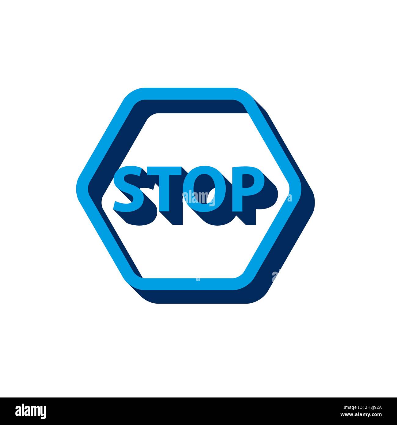 isometric. 3d sign isolated on white background Stock Vector Image ...