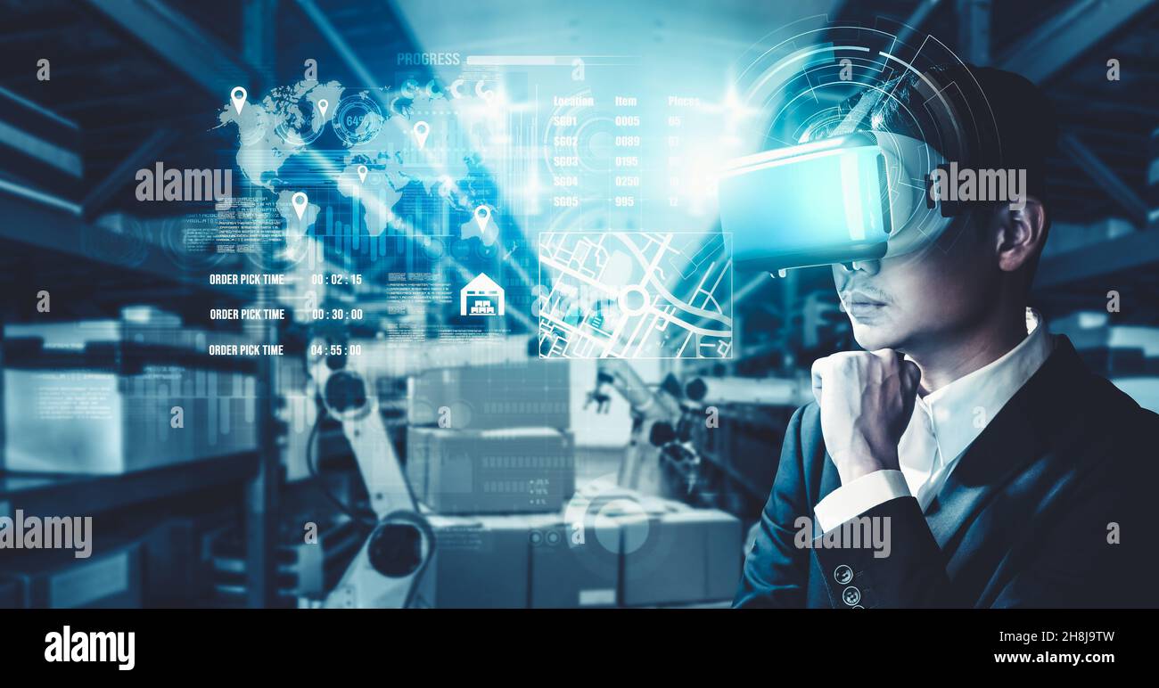 Future virtual reality technology for innovative VR warehouse