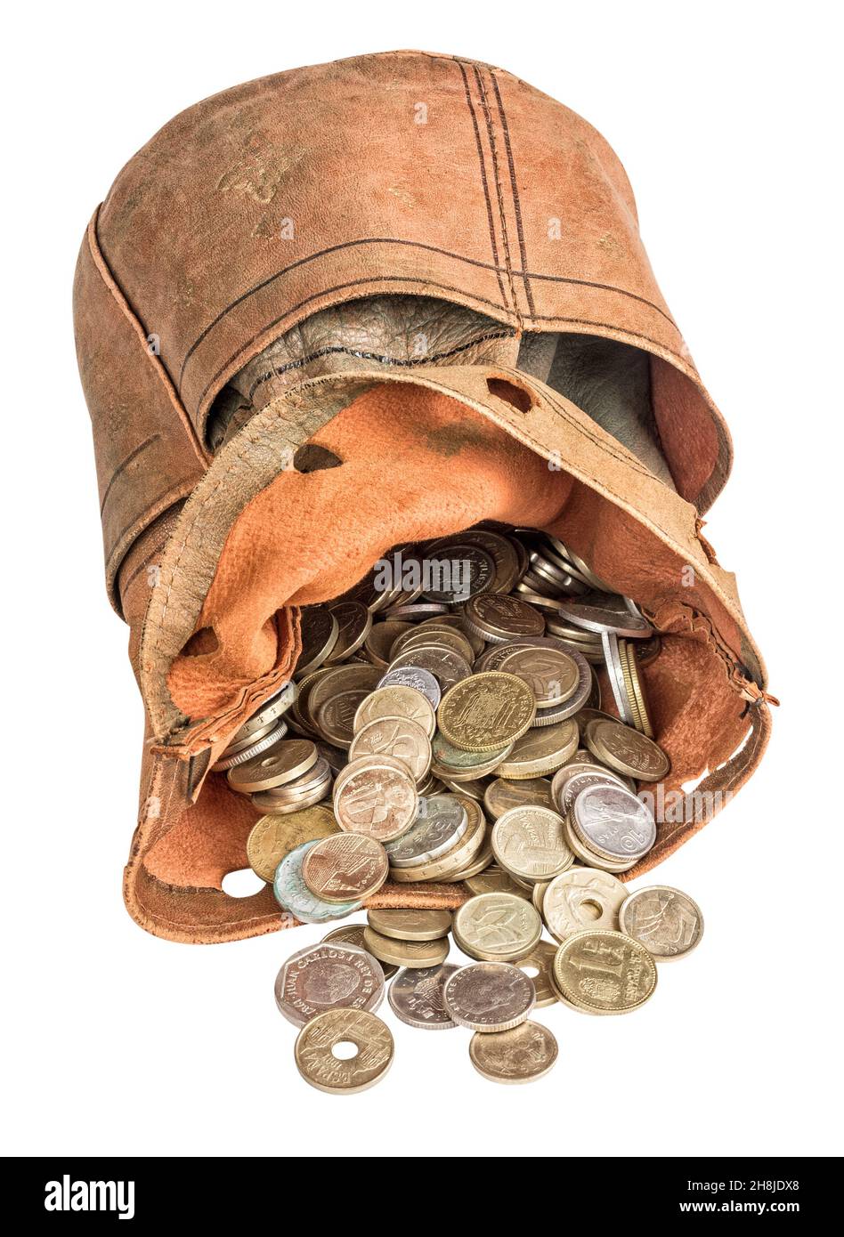 Bag emptied coins hires stock photography and images Alamy