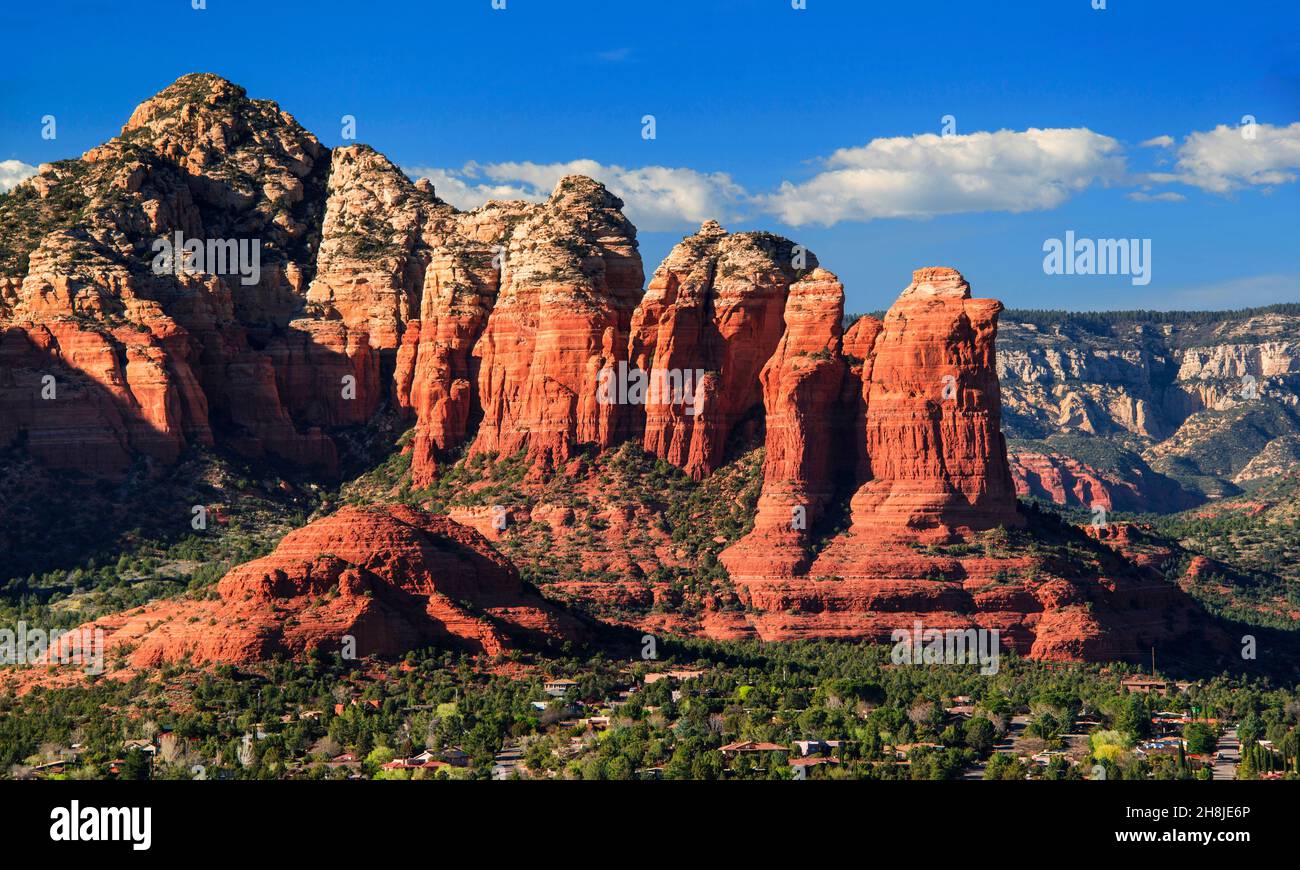 Coffee Pot Rock, Sedona, Arizona Stock Photo Alamy