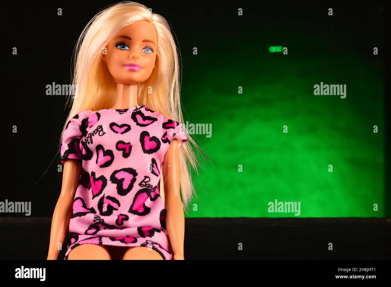 Barbie is a fashion doll manufactured by the American toy company
