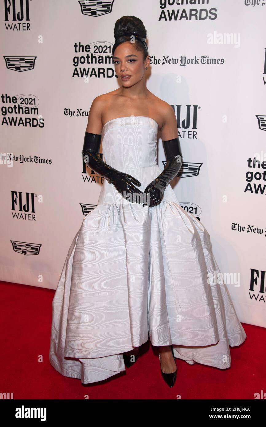NYC, USA 29 Nov 2021, Tessa Thompson attends the 2021 Gotham Awards(02)