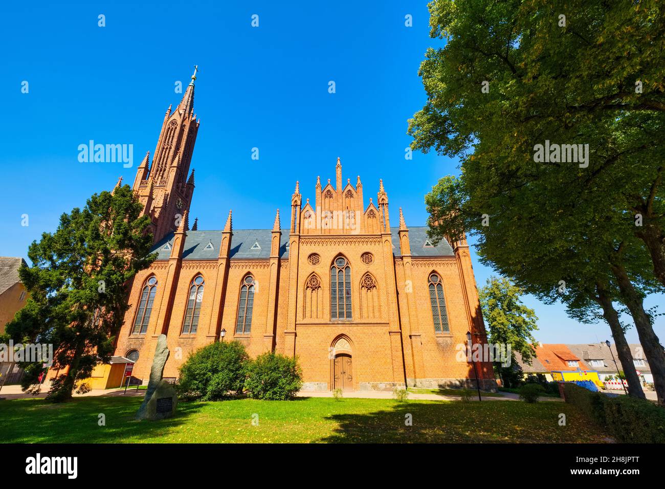 Abbey church Malchow, Mecklenburg-Western Pomerania, Germany Stock Photo