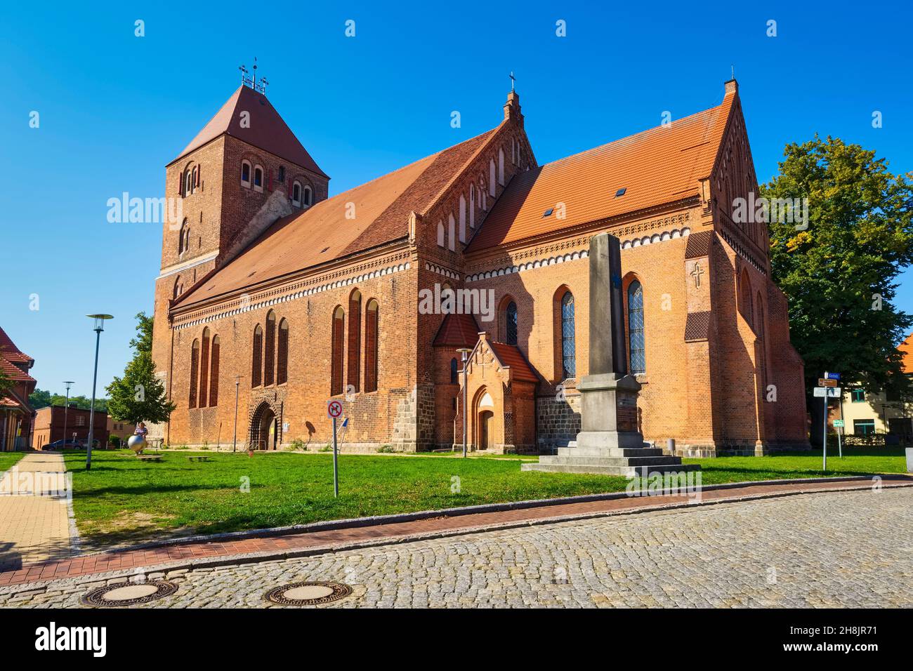 Parish church St. Marien Plau am See, Mecklenburg-Western Pomerania, Germany Stock Photo