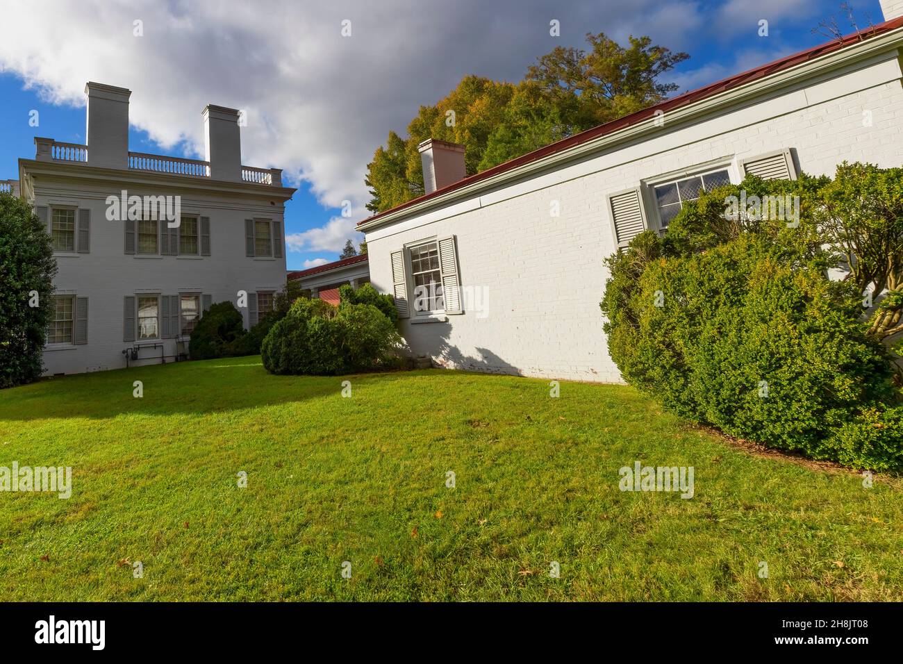 Kingsport, Tennessee, USA September 26, 2021 Allandale Mansion and