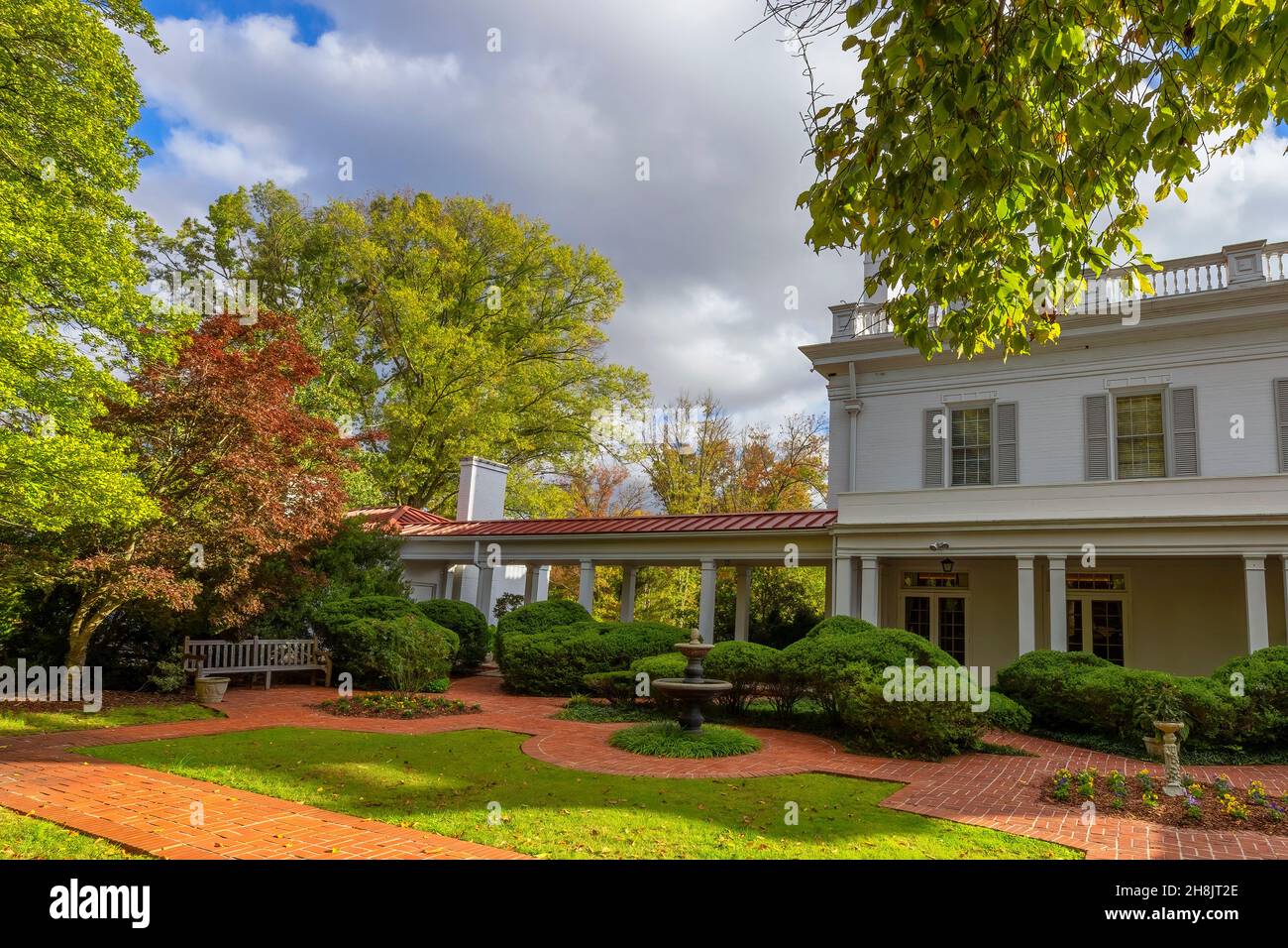 Kingsport, Tennessee, USA September 26, 2021 Allandale Mansion and