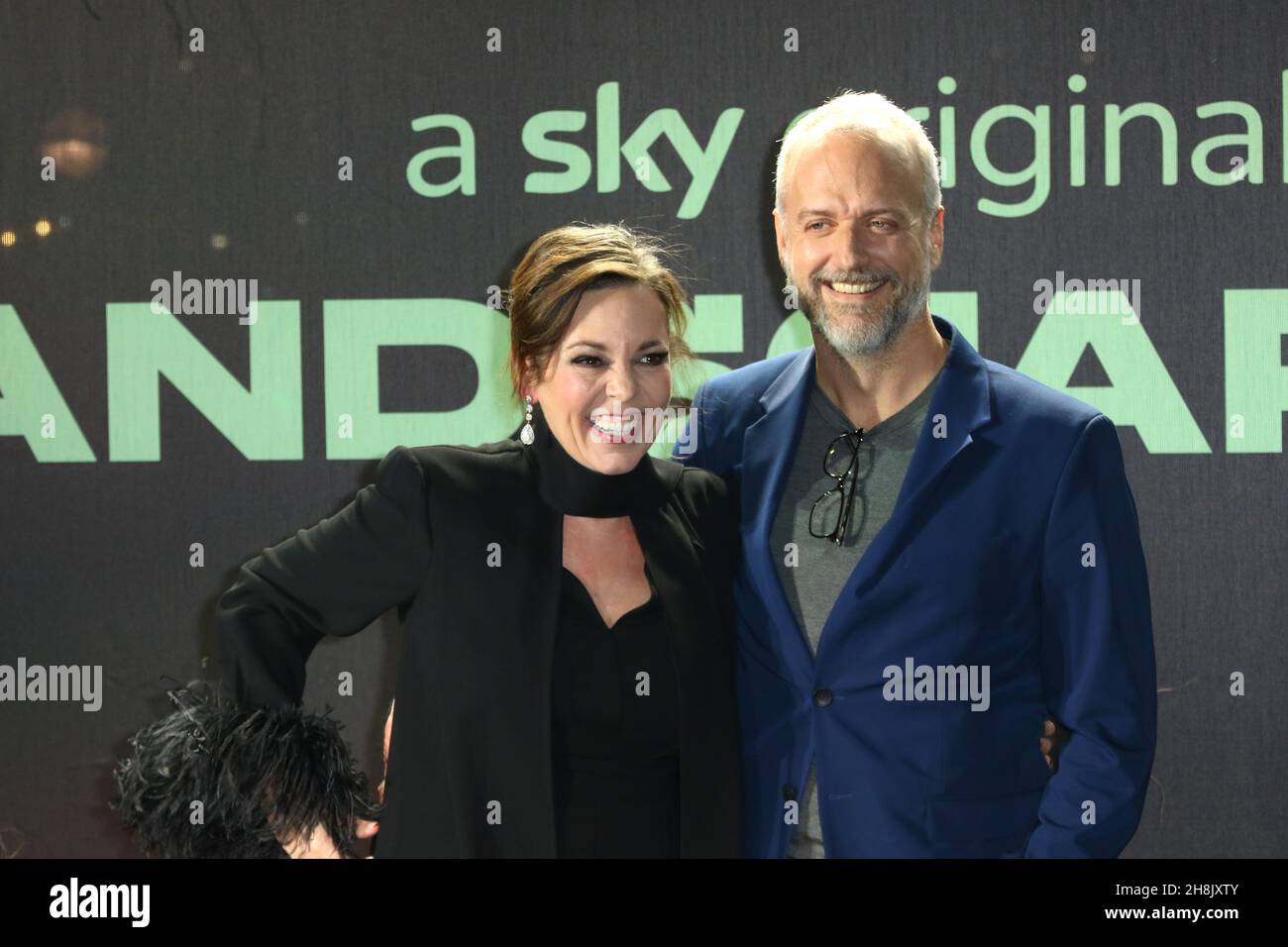 Olivia Colman and Ed Sinclair, Landscapers UK Premiere, Queen Elizabeth