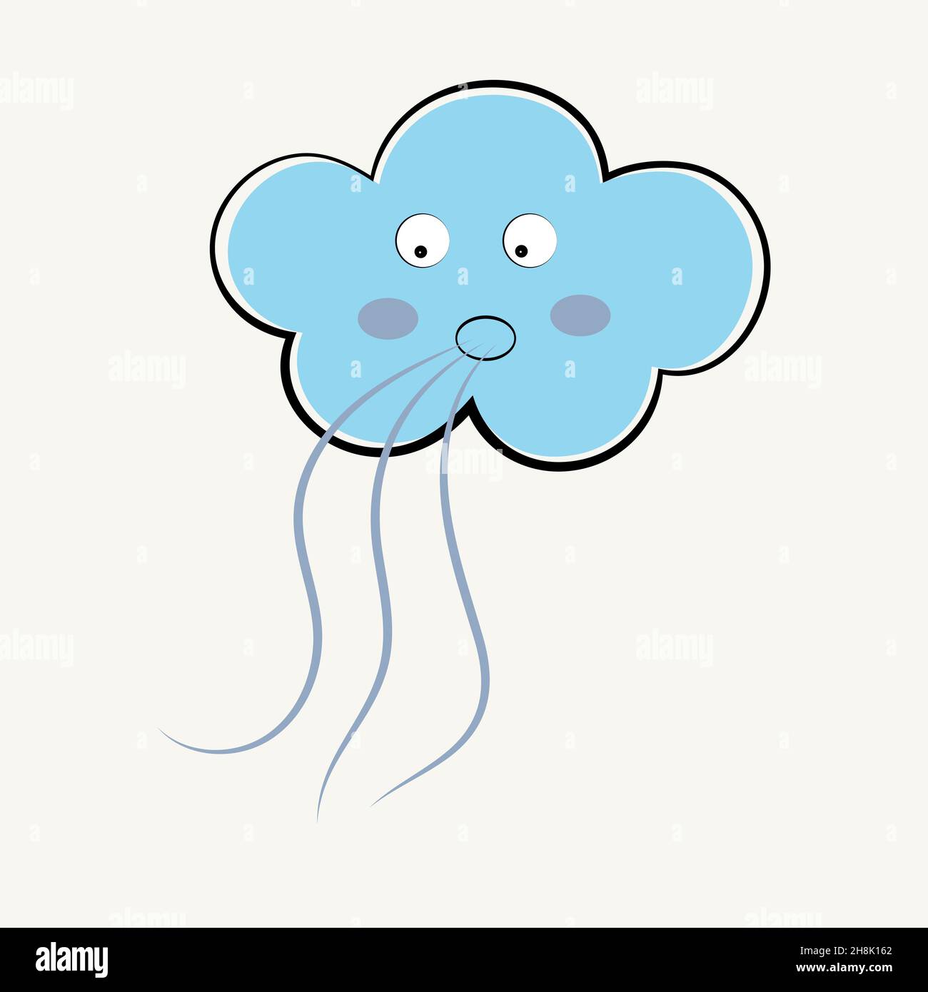 A cold wind blows Stock Vector Images Alamy