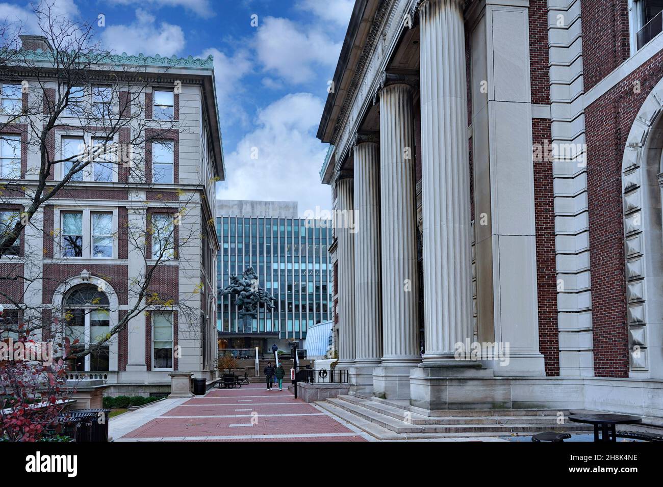 New York City, USA November 15, 2021 The campus of Columbia
