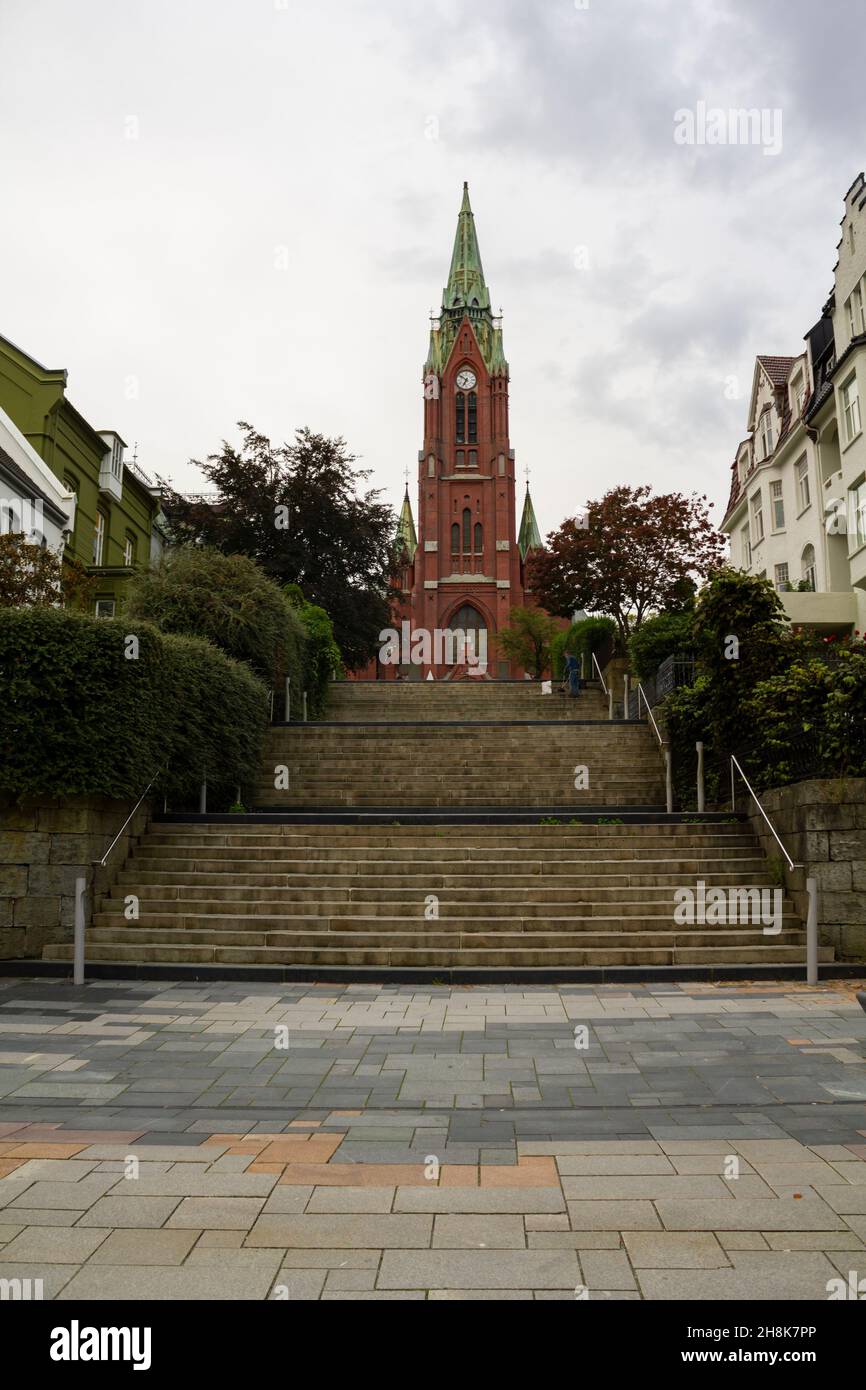 St John's Church, Bergen in Norway Stock Photo