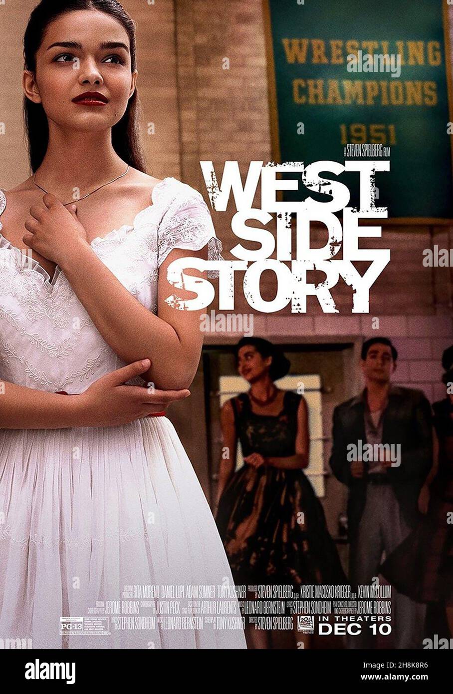 WEST SIDE STORY, US character poster, Rachel Zegler, 2021. © 20th