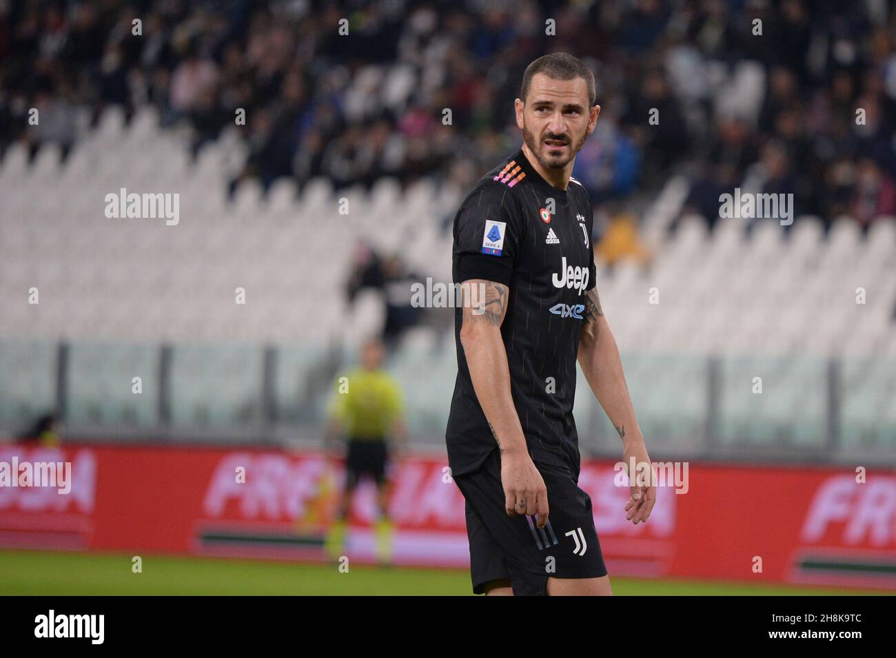 Maillot De L'Italie FC Signé Par Leonardo Bonucci #19 - Certifié Beckett