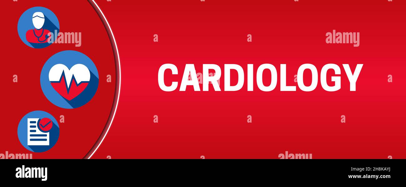 Cardiology Background Illustration Banner Stock Vector Image & Art Alamy