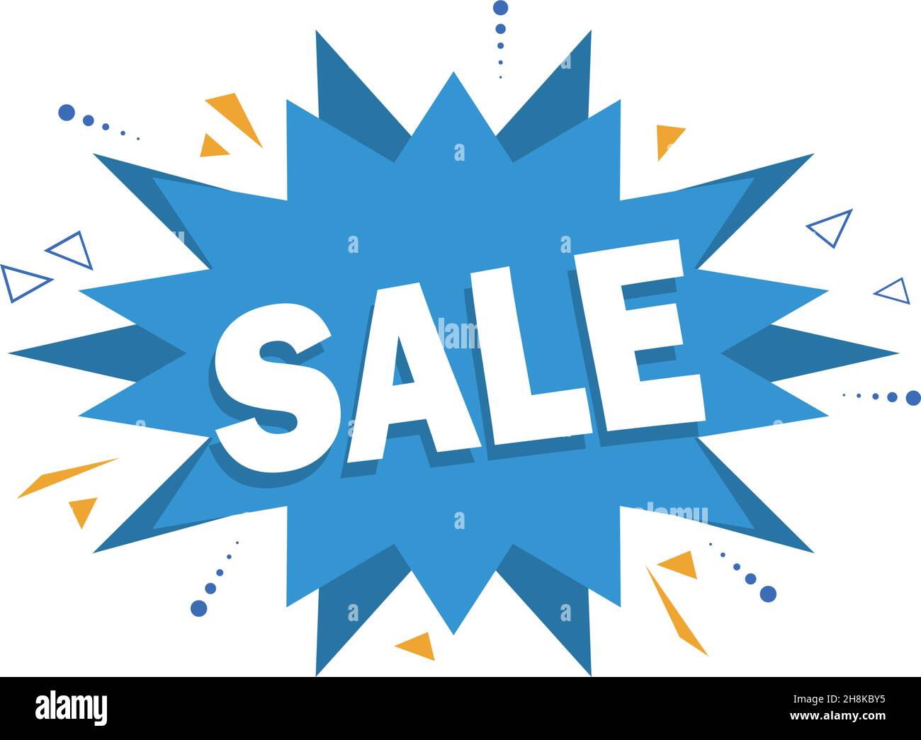 star sale sign over white Stock Vector Image & Art - Alamy