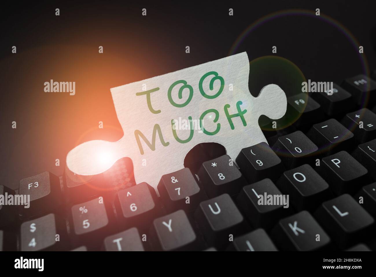 Inspiration showing sign Too Much. Conceptual photo an intolerable ...