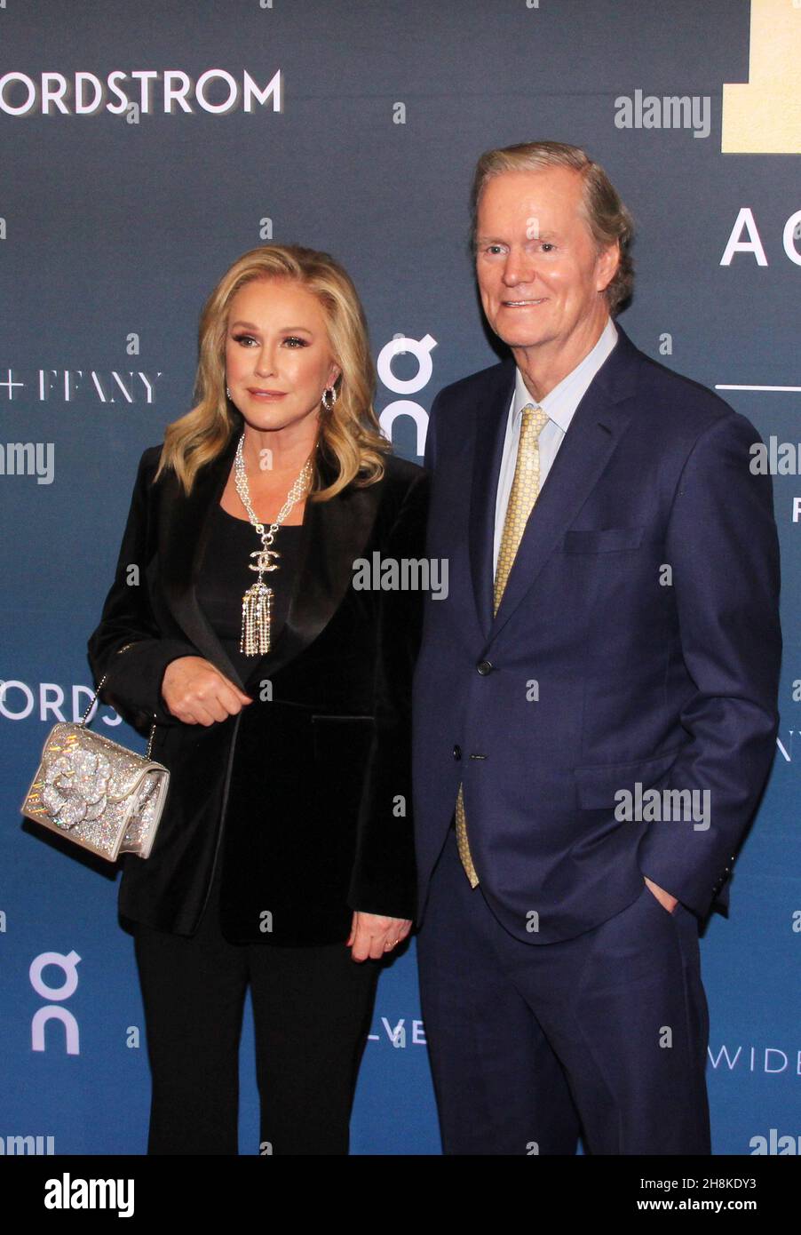 New York, NY, USA. 30th Nov, 2021. Kathy Hilton and Rick Hilton at the