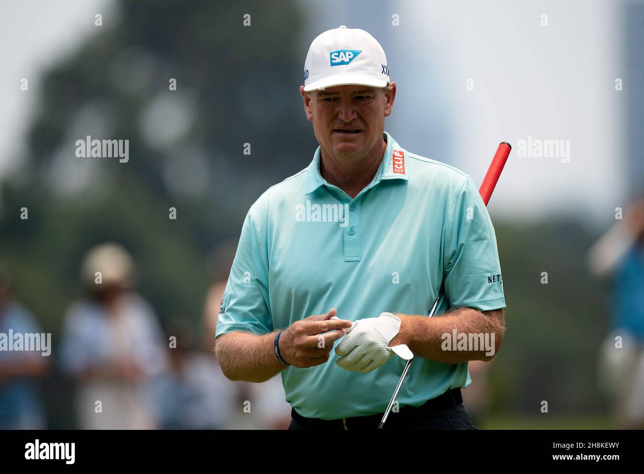 Ernie Els during round 1 of The Australian Open Golf at The Australian Golf Club on December 05, 2019 in Sydney, Australia. Credit: Speed Media/Alamy Live News Stock Photo