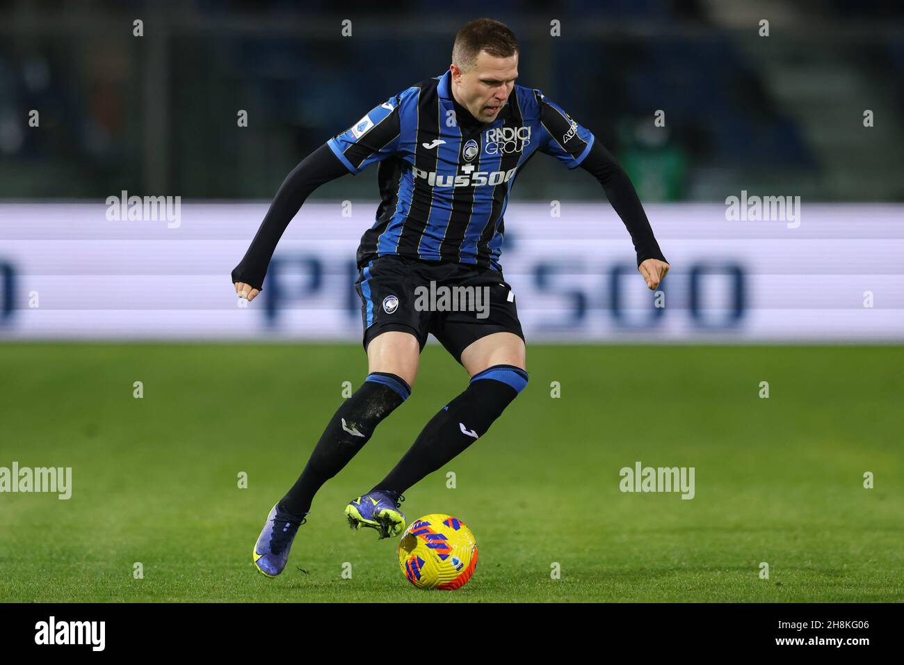 Bergamo, Italy, 30th November 2021. Josip Ilicic of Atalanta during the Serie A match at Gewiss Stadium, Bergamo. Picture credit should read: Jonathan Moscrop / Sportimage Stock Photo
