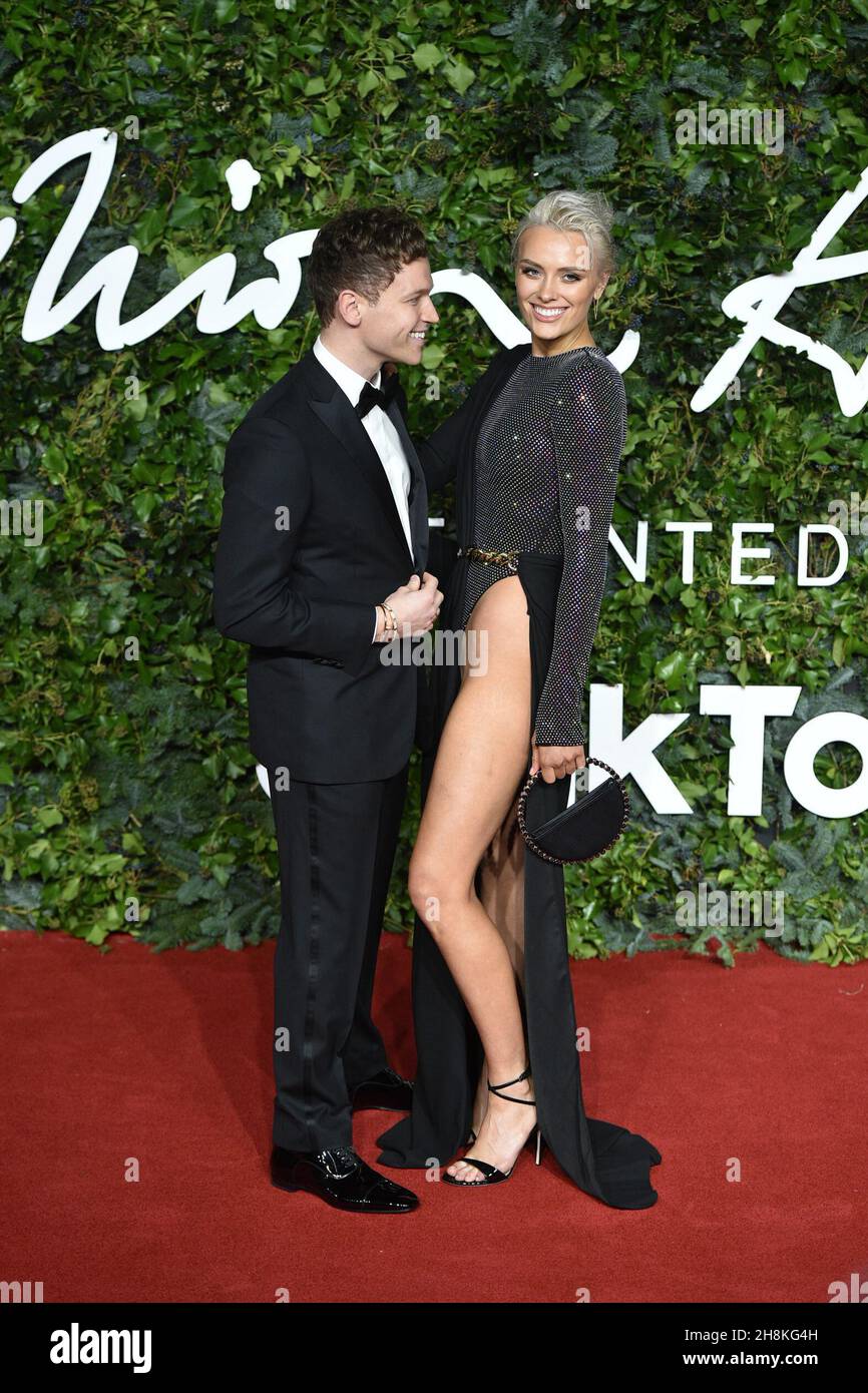 George Tabor-King , Wallis Day The Fashion Awards 2021 Royal Albert