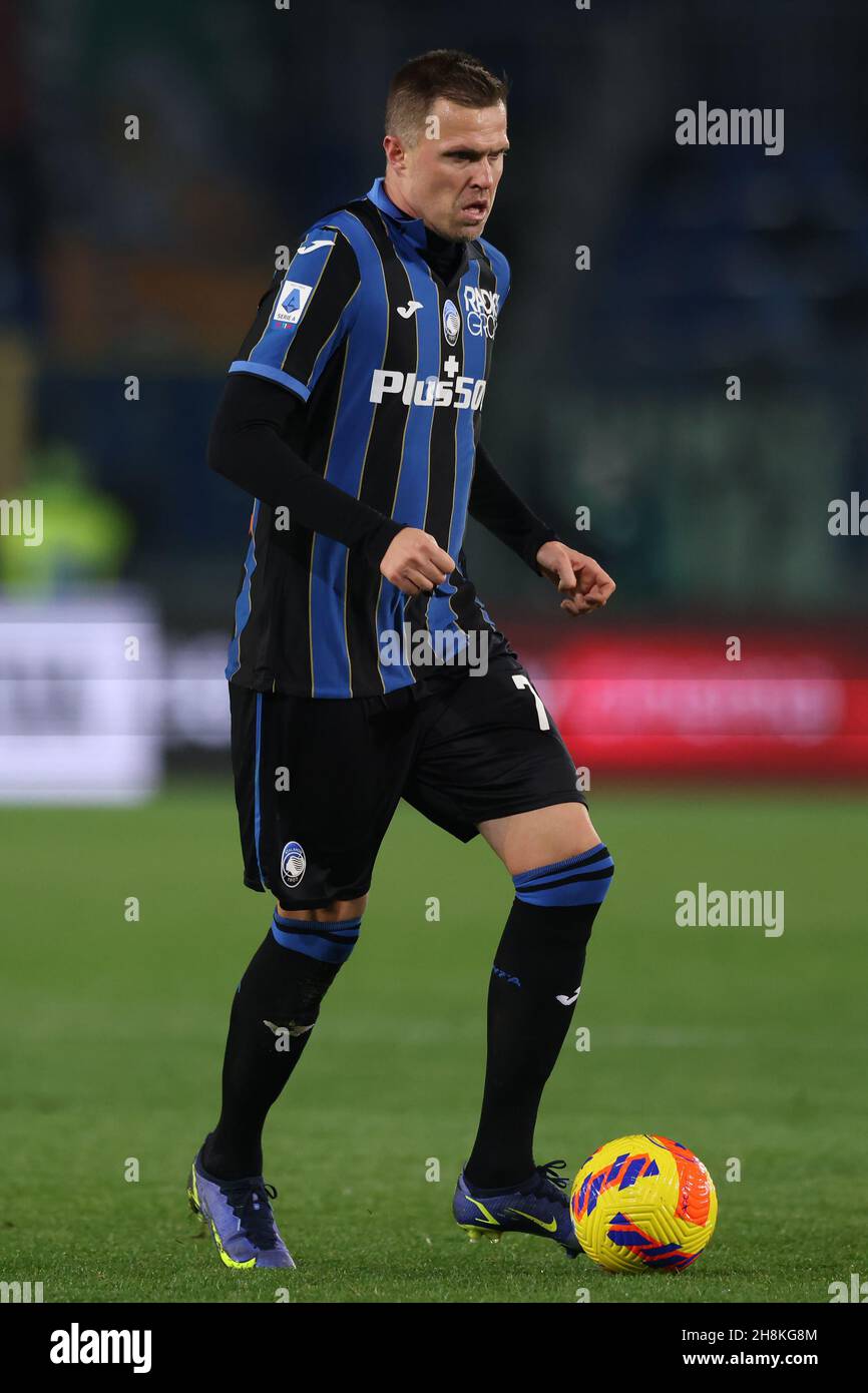 Bergamo, Italy, 30th November 2021. Josip Ilicic of Atalanta during the Serie A match at Gewiss Stadium, Bergamo. Picture credit should read: Jonathan Moscrop / Sportimage Stock Photo