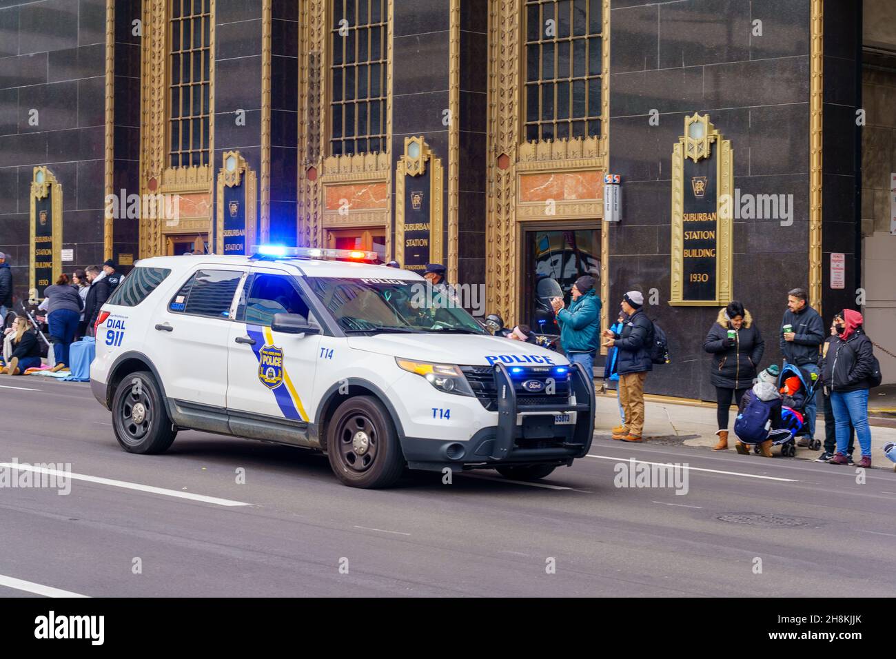 Philadelphia, PA, USA November 25, 2021 A Philadelphia Police