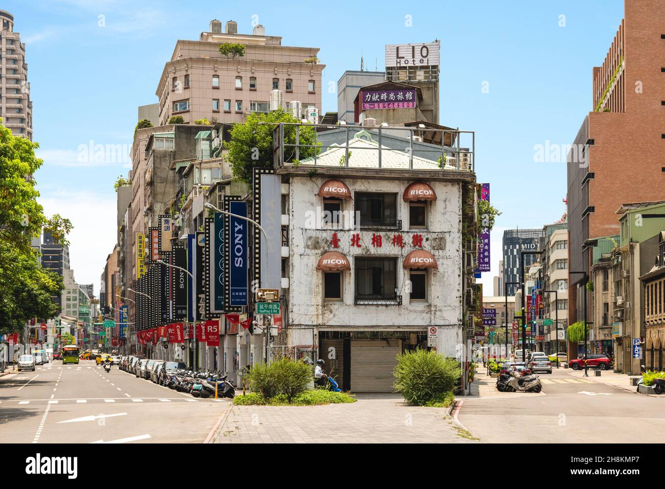 July 29, 2021 Taipei Camera Street, aka Beimen Shopping Area of Camera