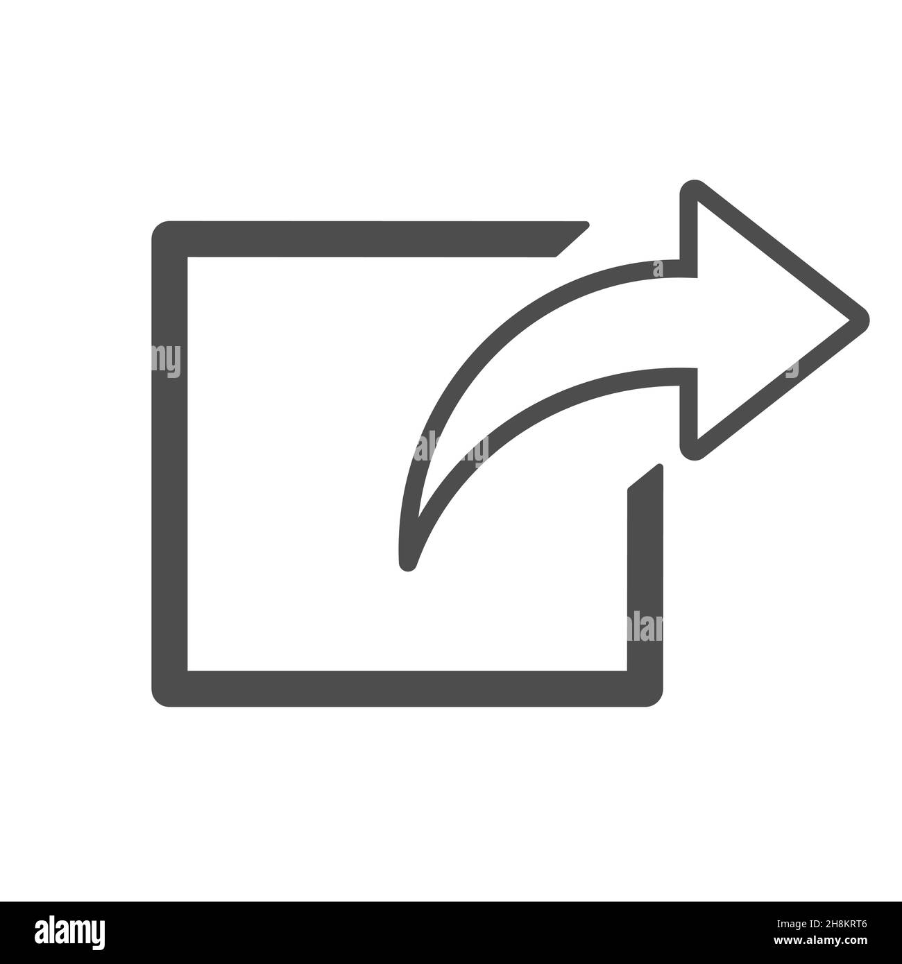 Connection and share icon vector isolated on white background Stock ...