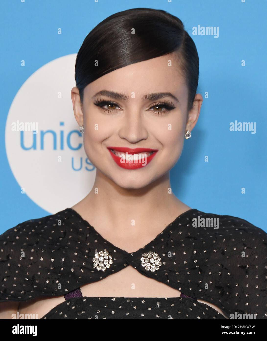 Los Angeles, CA November30, 2021, Sofia Carson arrives at the UNICEF At