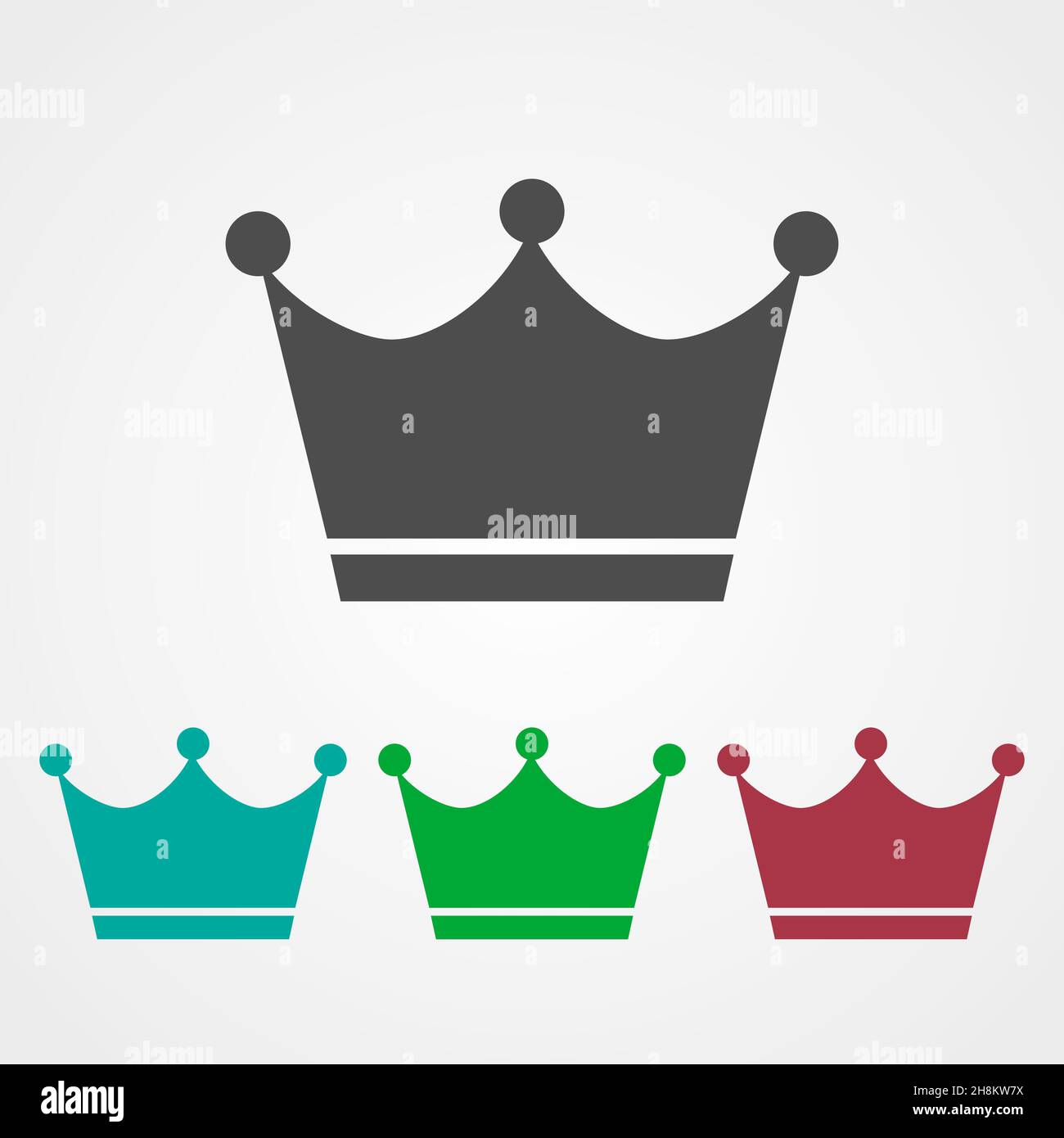 Empty throne with crown hi-res stock photography and images - Alamy