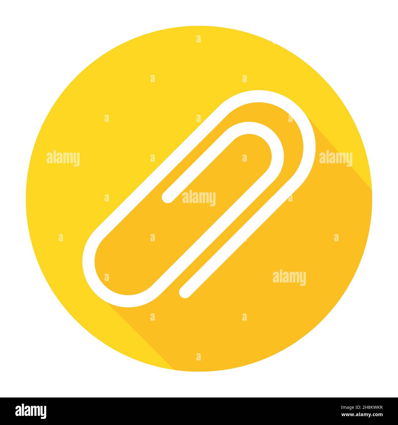 paper clip icon , vector illustration Stock Vector Image & Art Alamy