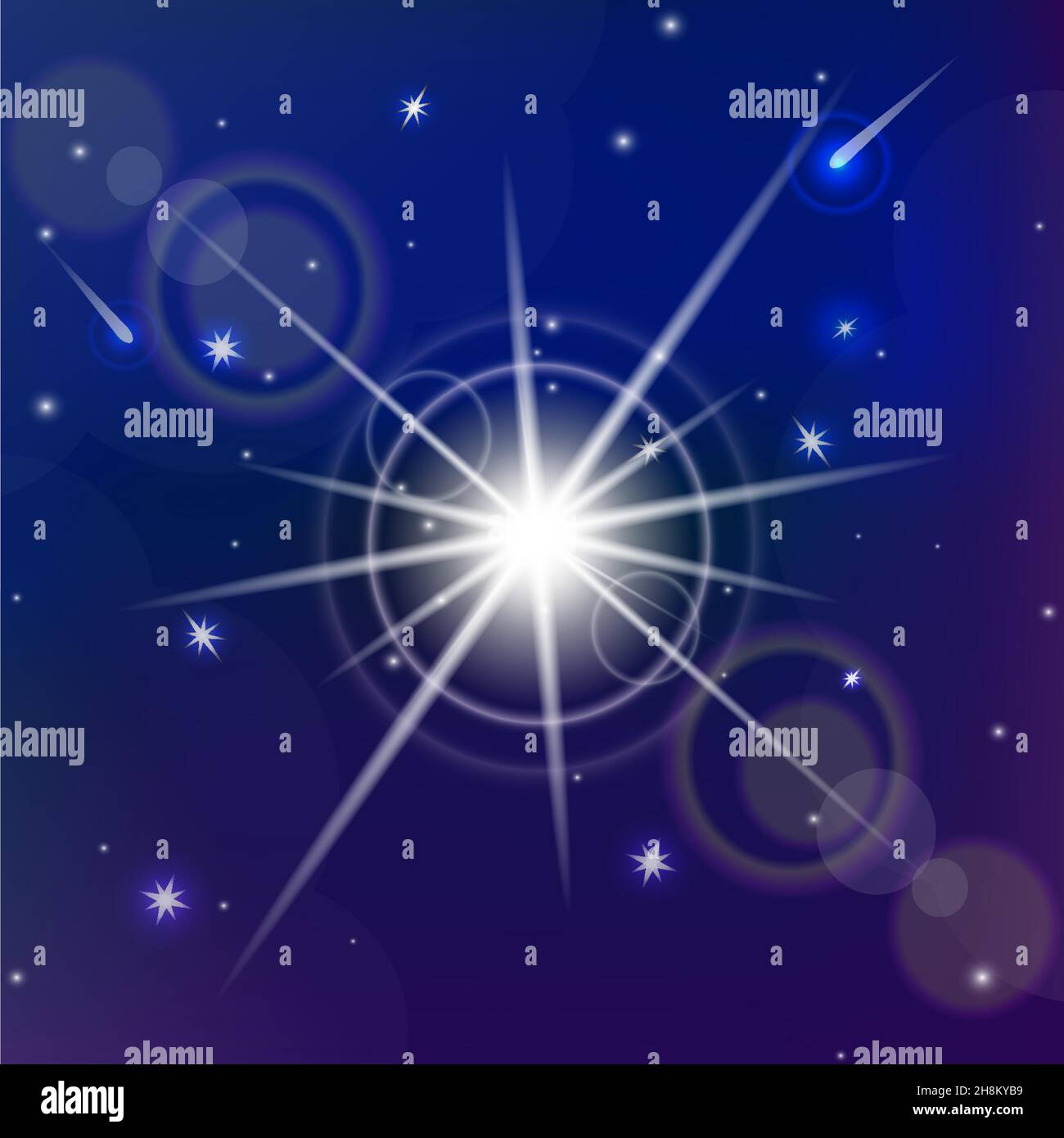 Starry vector vectors hi-res stock photography and images - Alamy
