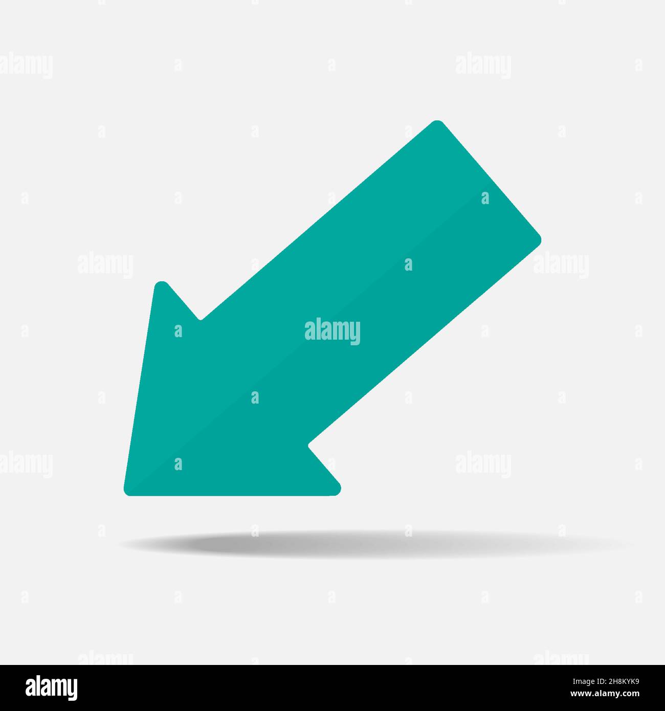Arrow vector vectors hi-res stock photography and images - Alamy