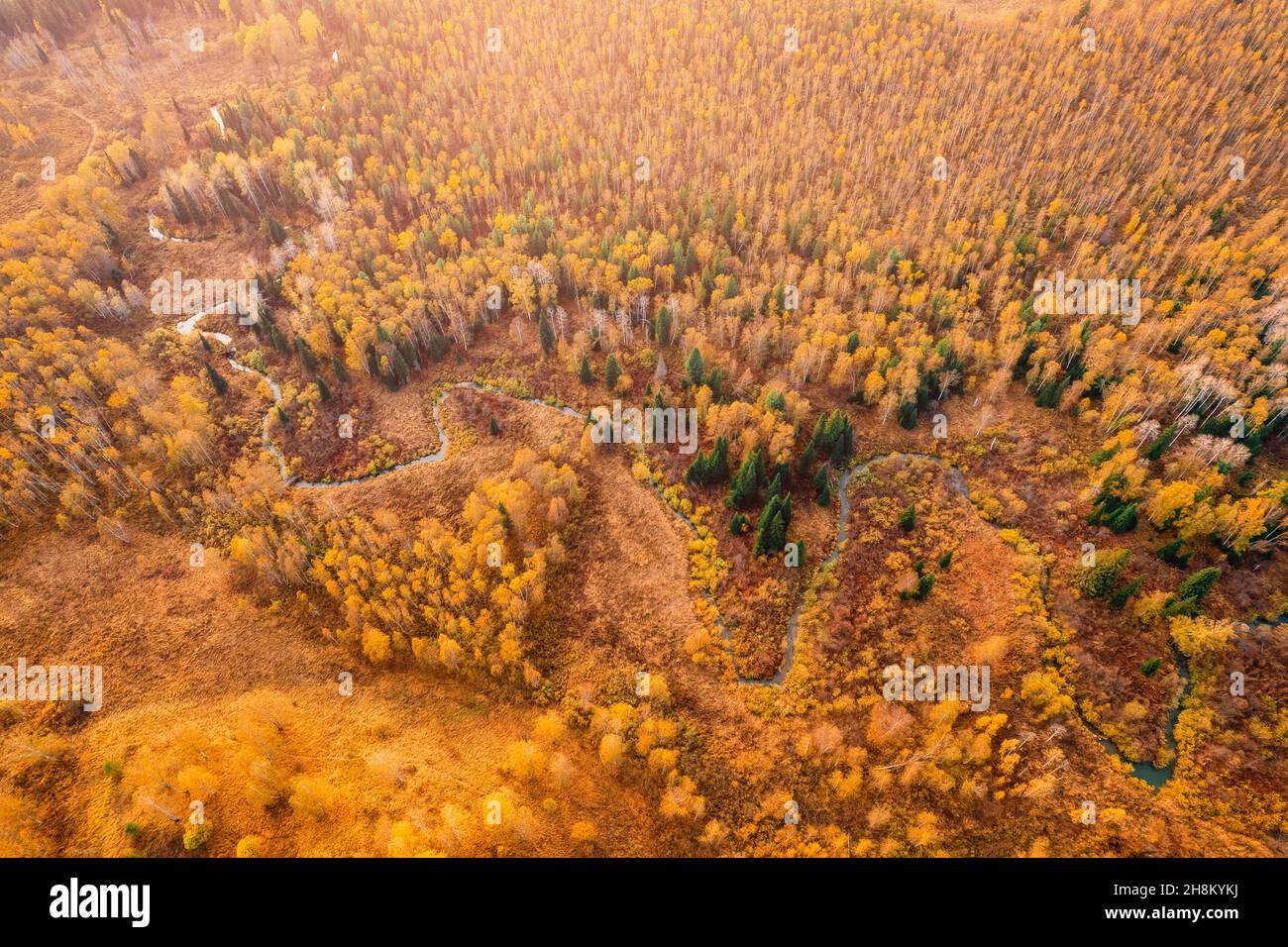 Aerial view lake among hills hi-res stock photography and images - Alamy