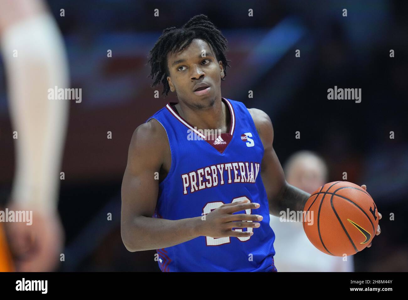 October 30, 2021 Trevon ReddishRhone 23 of the Presbyterian Blue