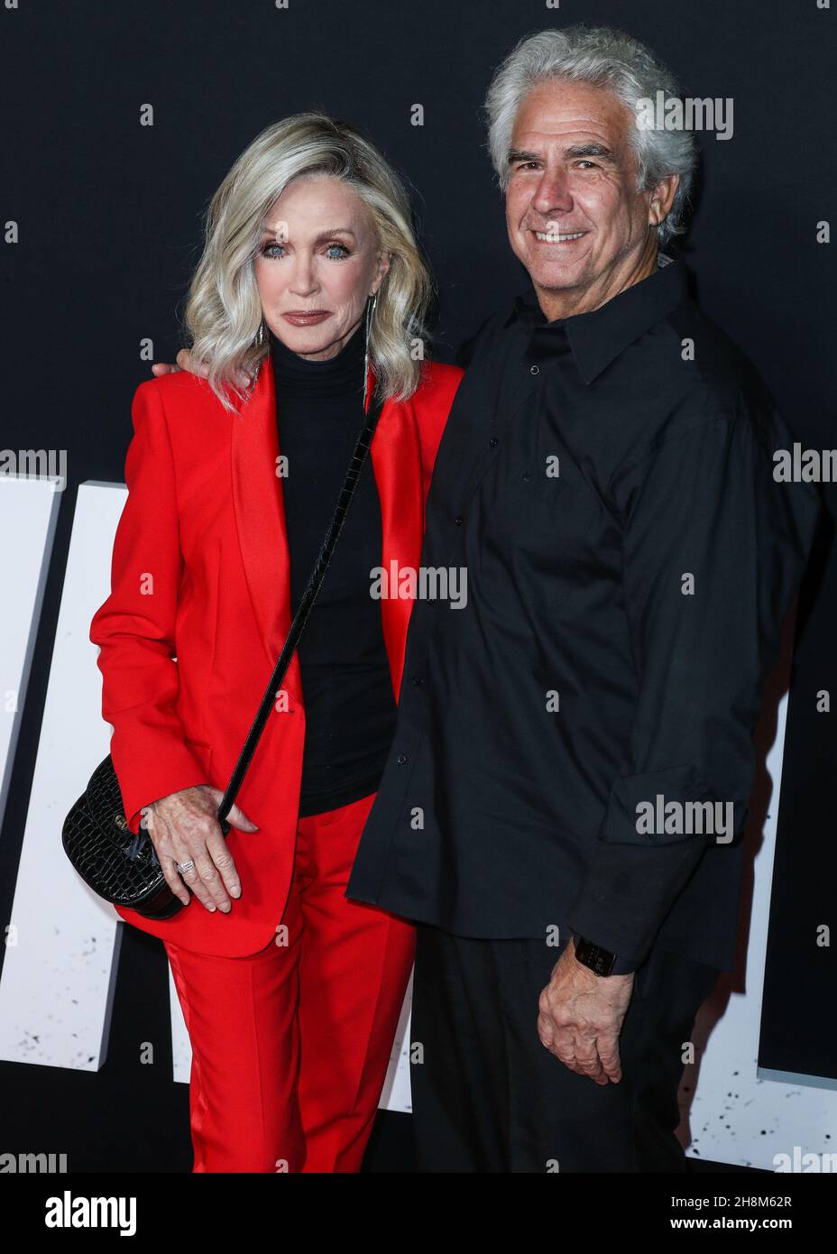 Los Angeles United States 30th Nov 2021 Los Angeles California Usa November 30 Actress Donna Mills And Partneractor Larry Gilman Arrive At The Los Angeles Premiere Of Netflixs The Unforgivable Held At The Directors Guild Of America Theater On November 30 2021 In Los Angeles California United States Photo By Xavier Collinimage Press Agency Credit Image Press Agencyalamy Live News 2H8M62R 