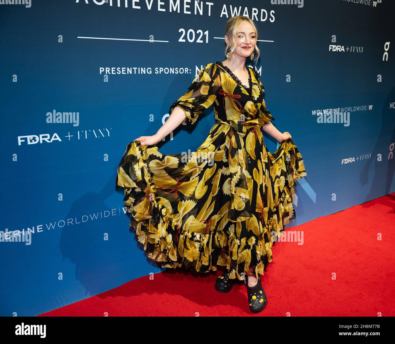 New York, US, November 30, 2021, Kelli Erdmann attends 2021 Footwear News  Acheivement Awards at Casa Cipriani South Seaport in New York on November  30, 2021. (Photo by Lev Radin/Sipa USA Stock Photo - Alamy